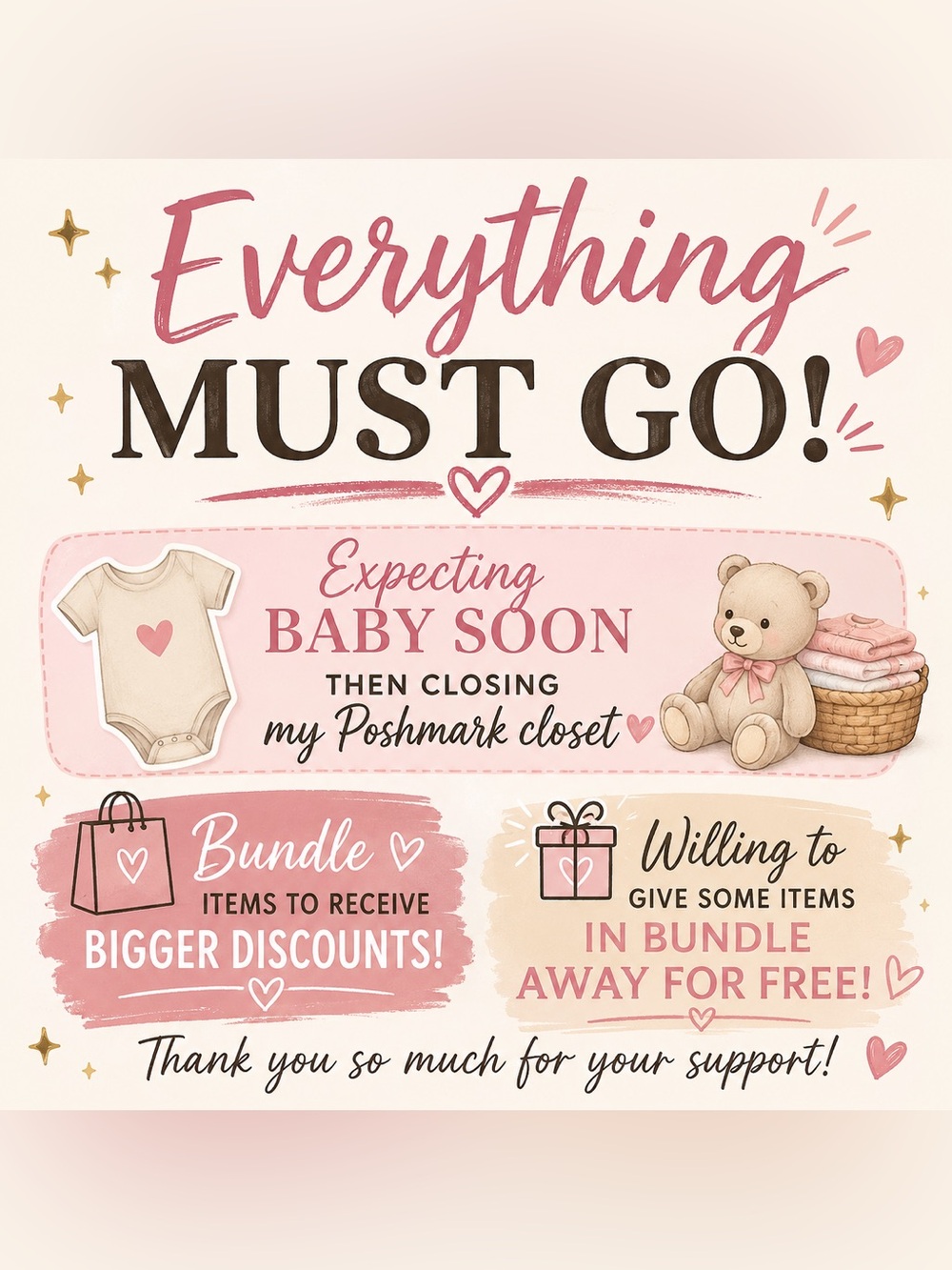 Everything must go
